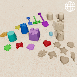 Beach Toys Mega Pack [World Items]