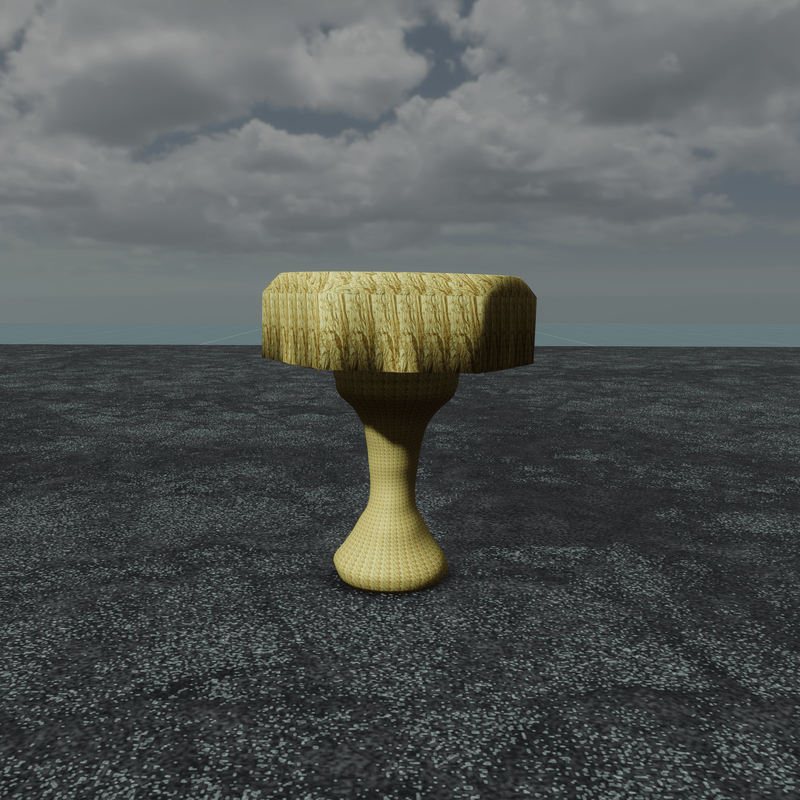 Sculpted Table New Forest