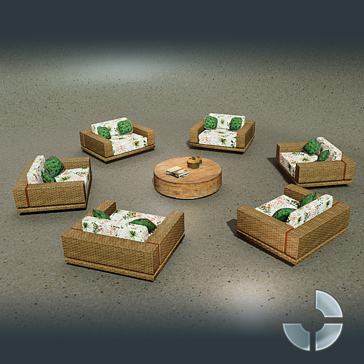 Outdoor 6 ArmChairs Bundle 7