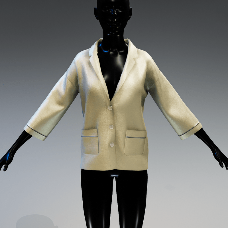 Short pyjama set upper yellow