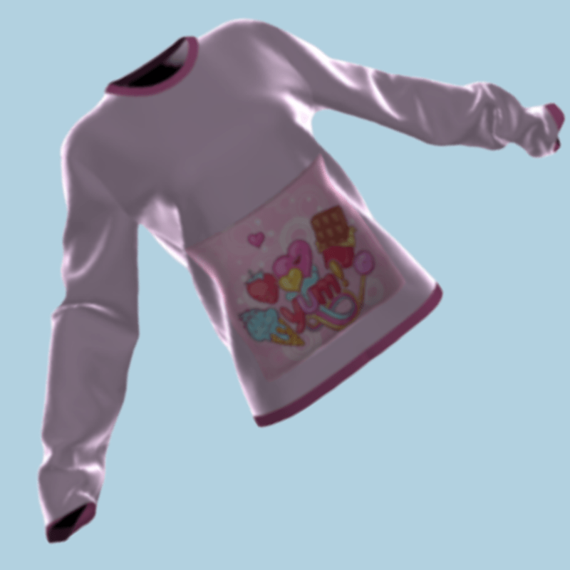 Yum! pocket sweater (pink)