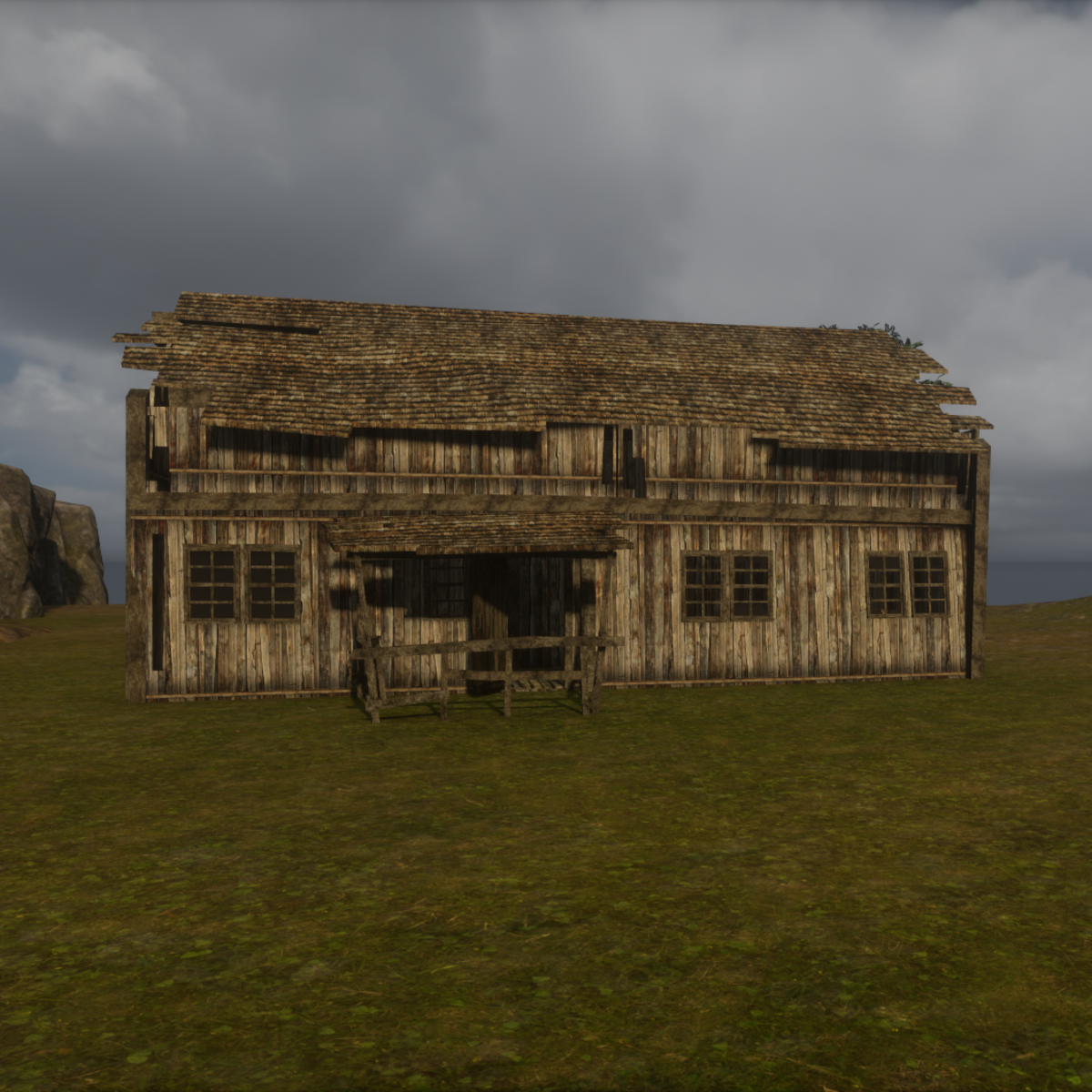 Abandoned Series-Wood House