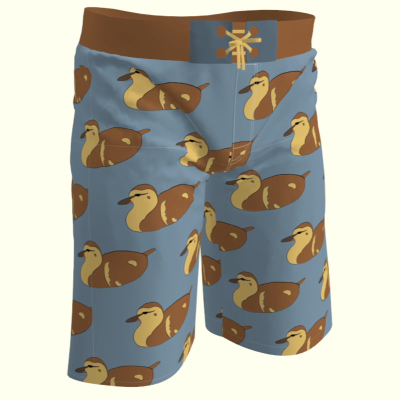 Free Swim Trunk with Ducks