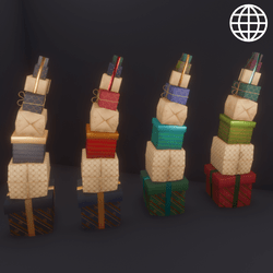 Tilting Gifts Set [Animated World Item]