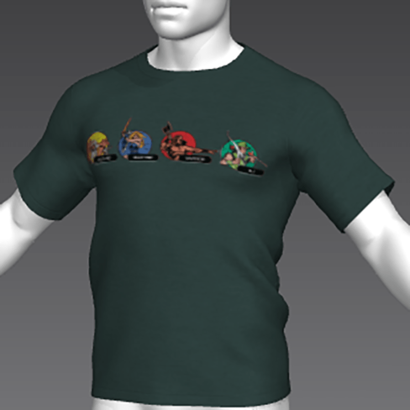 Ready Player One: Gauntlet T-Shirt 03 (Green) (M)