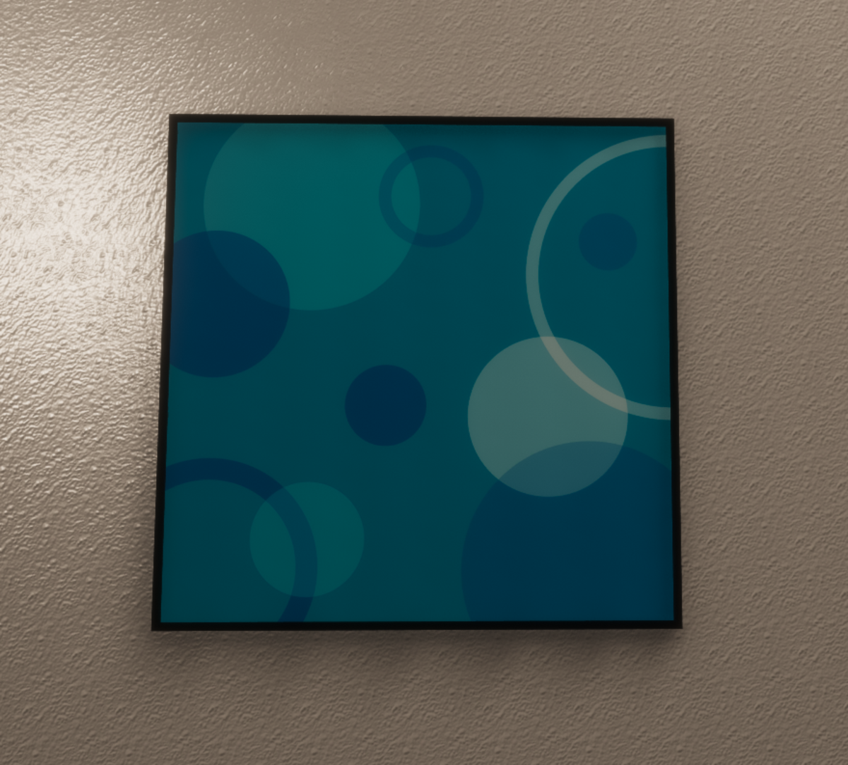 Customizable picture frame - Black