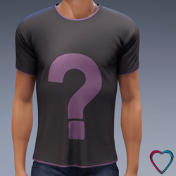 Men TeeShirt - Questions mark