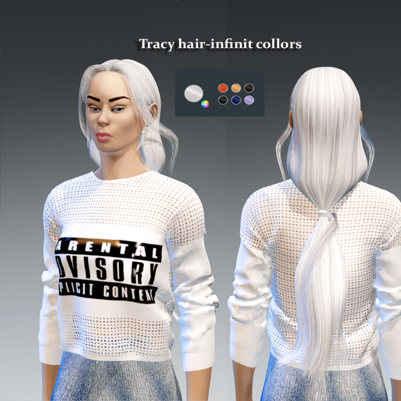 Tracy hair -infinit collors