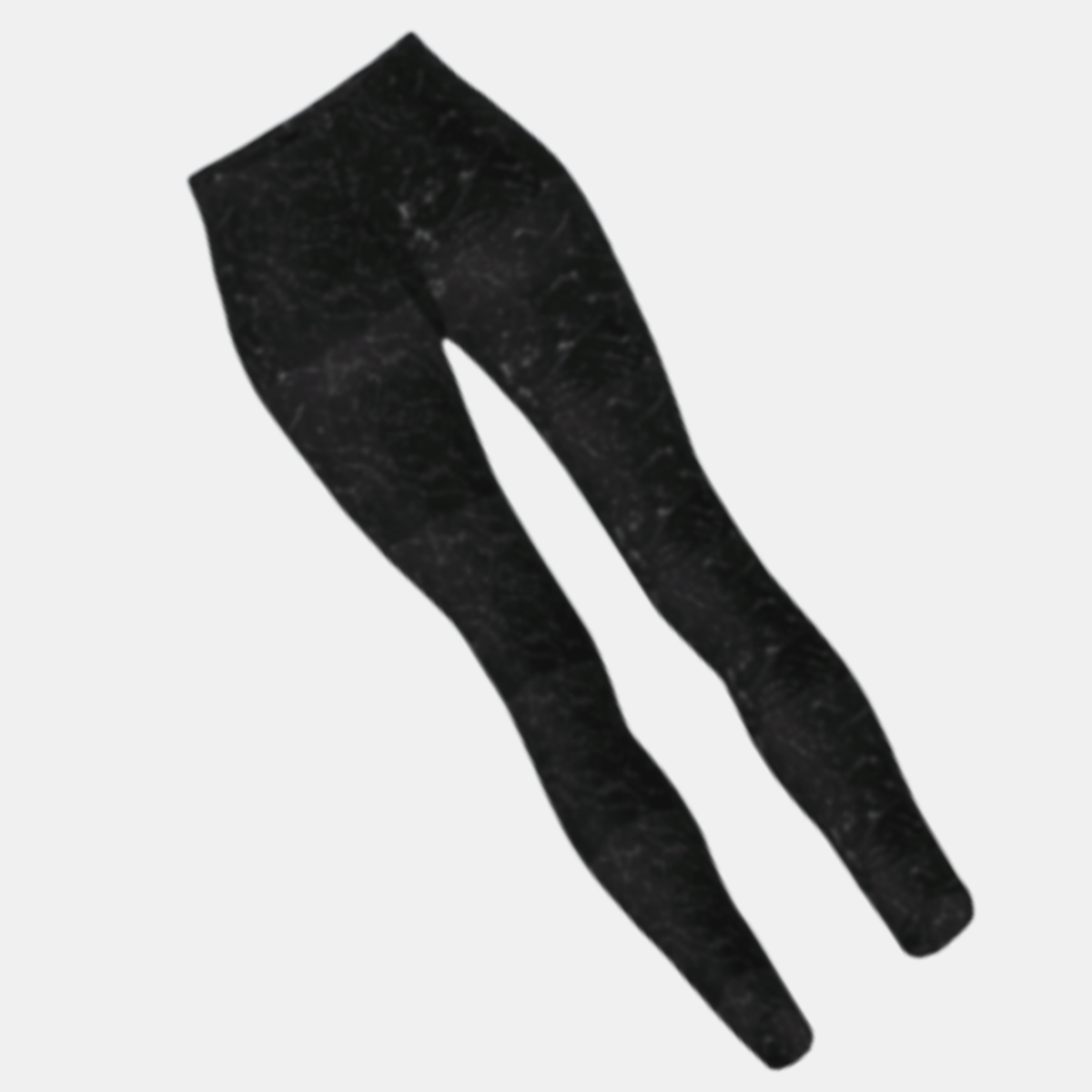 Ladies Sexy Black Marble effect Leggings