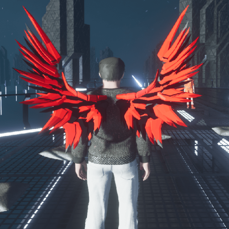 Mech Wings Male Dark Knights