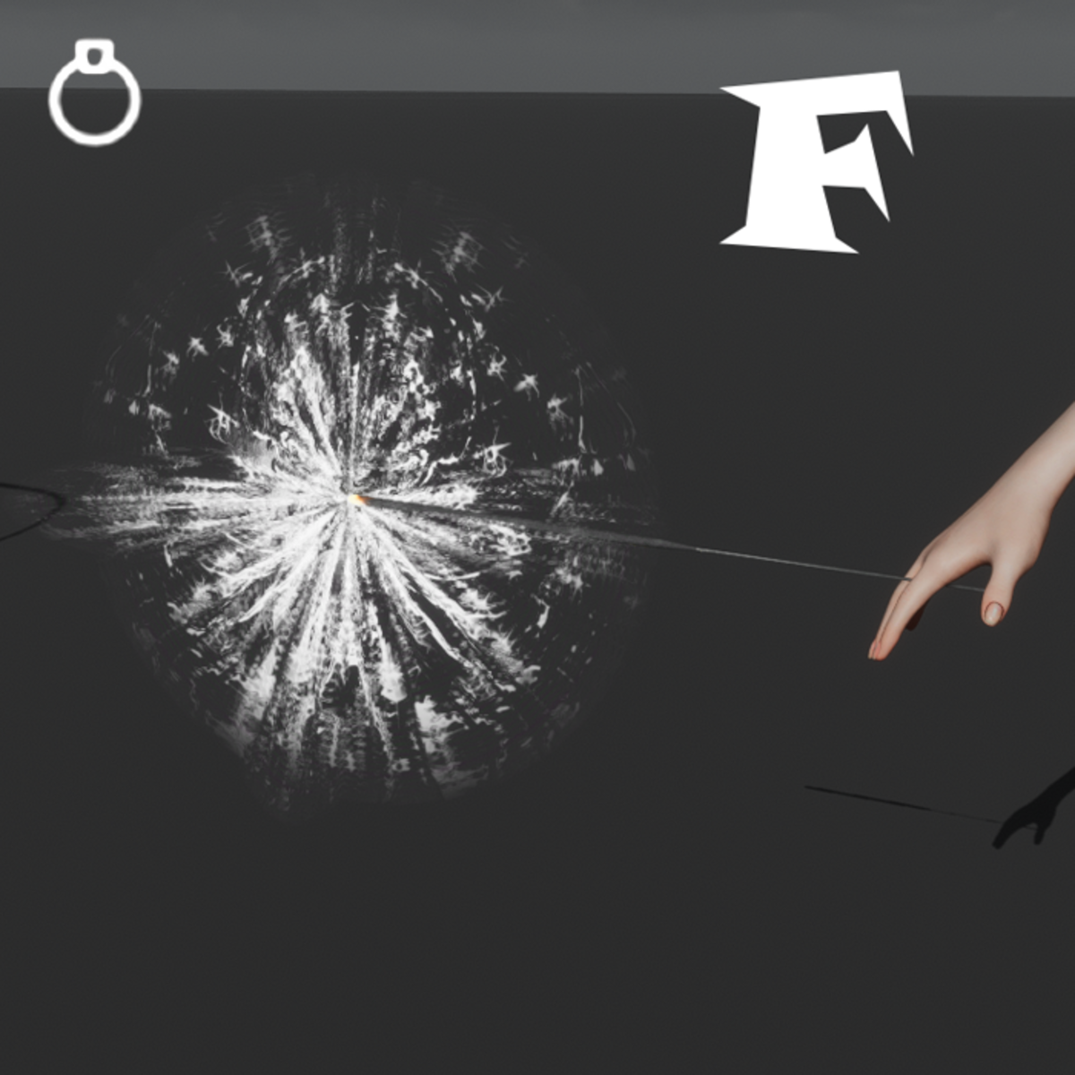 Sparkler White (F) - (Ring Slot)