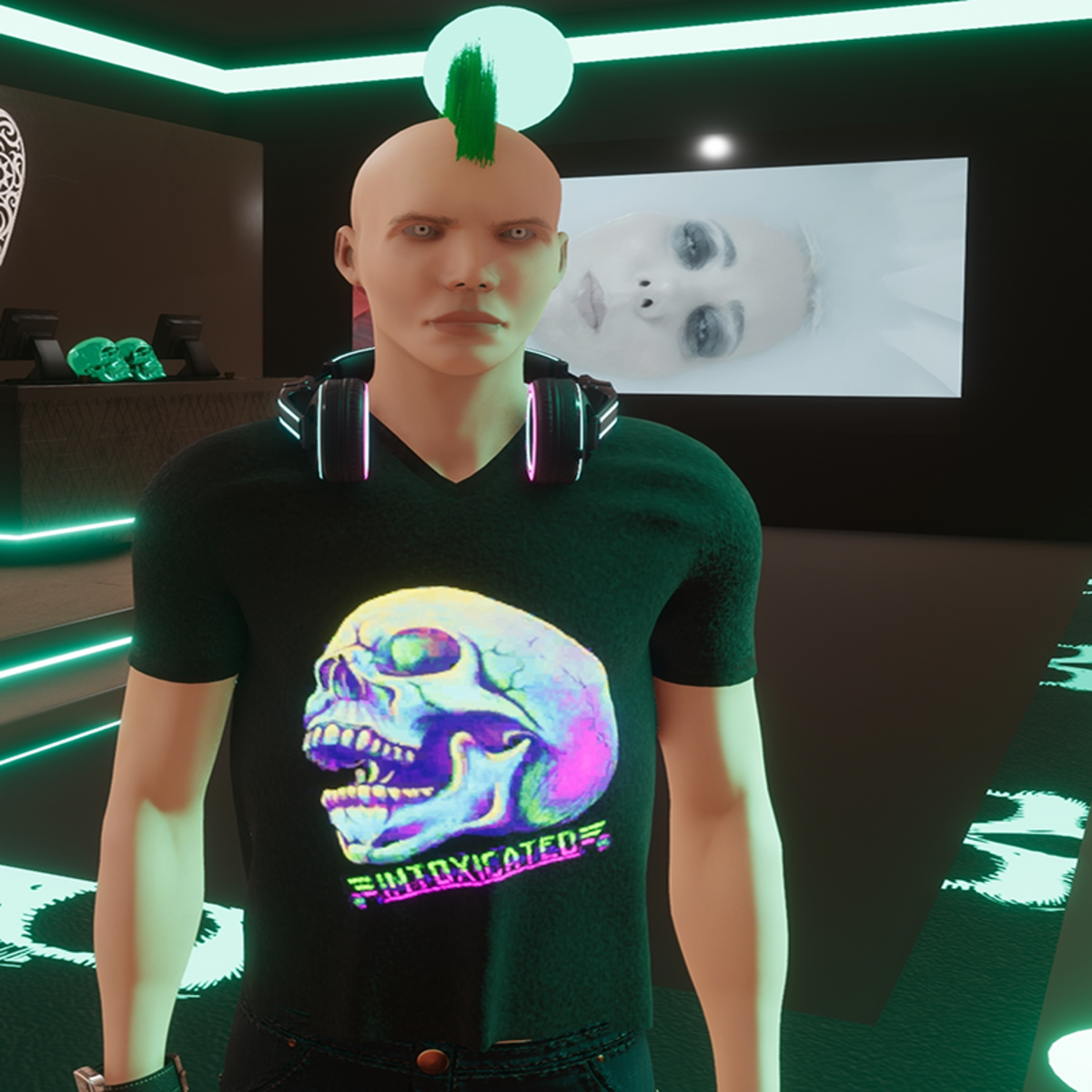 [INTOXICATED[ Unisex INTOXICATED GLOW SHIRT