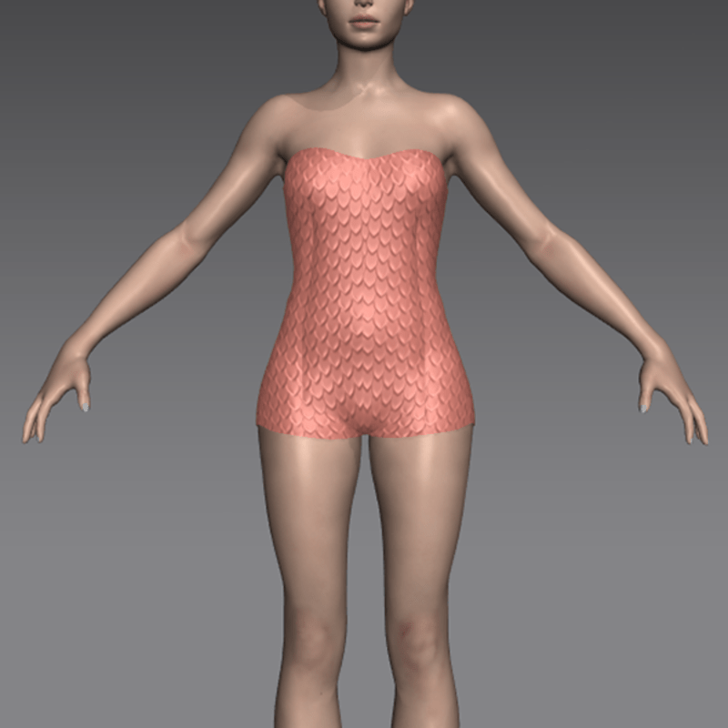 women's vintage swimsuit pink