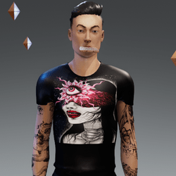 Male Blind 3rd Eye Shirt