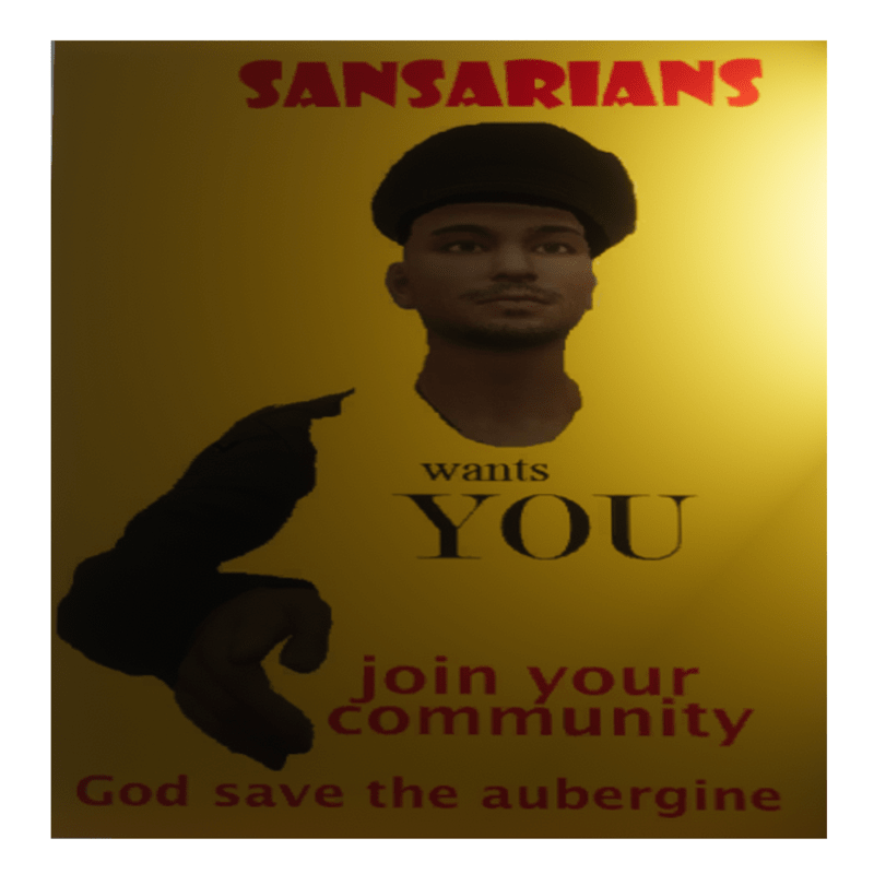 Sansarian Cult Poster