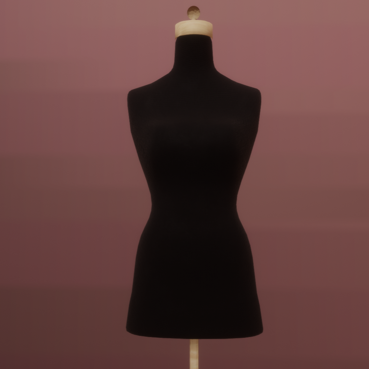 Mannequin Woman Black for MD