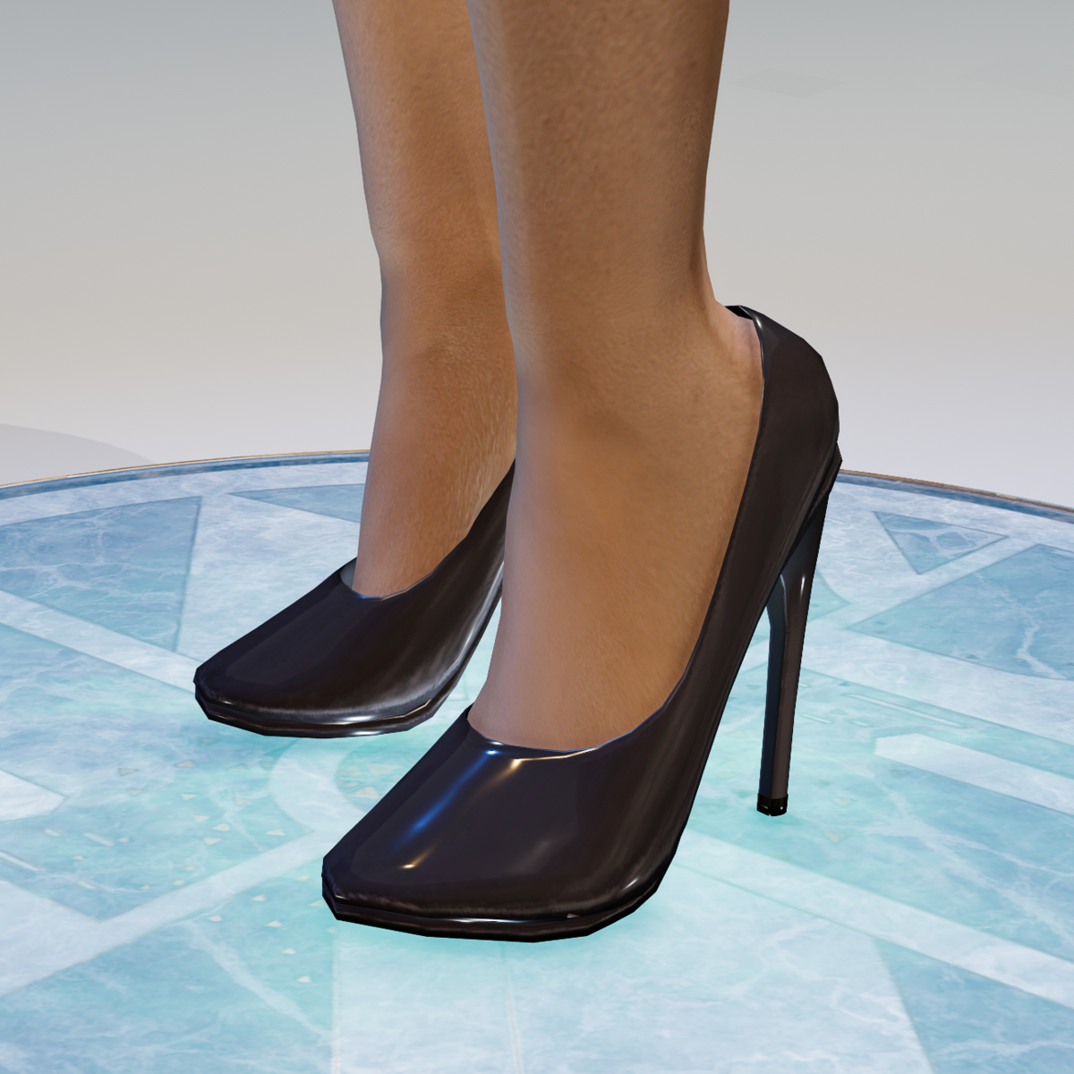 Noire Pumps High Heels for Alina-Daisy and Nicci