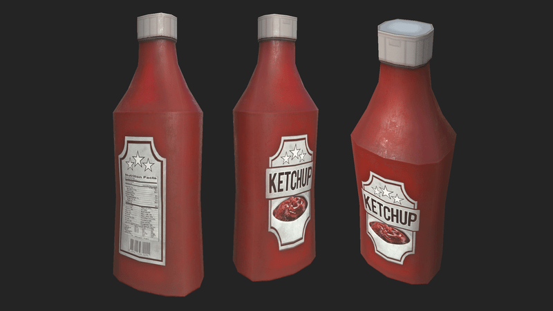 Bottle of Ketchup