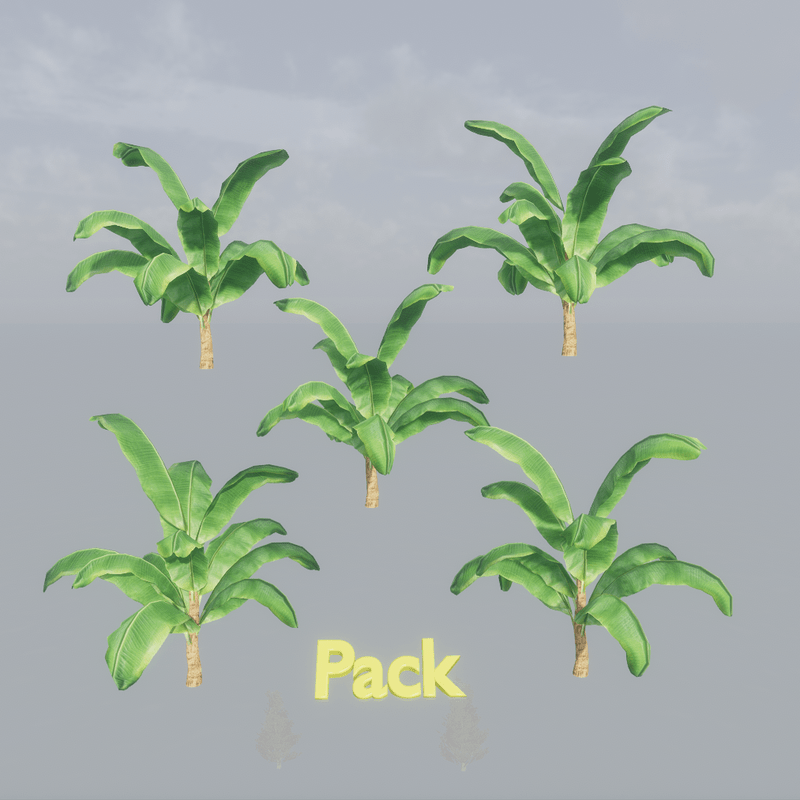 Banana Plant Pack