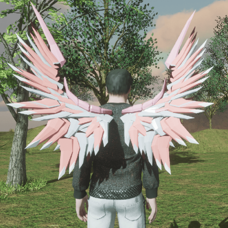 Mech Wings Male Pinks