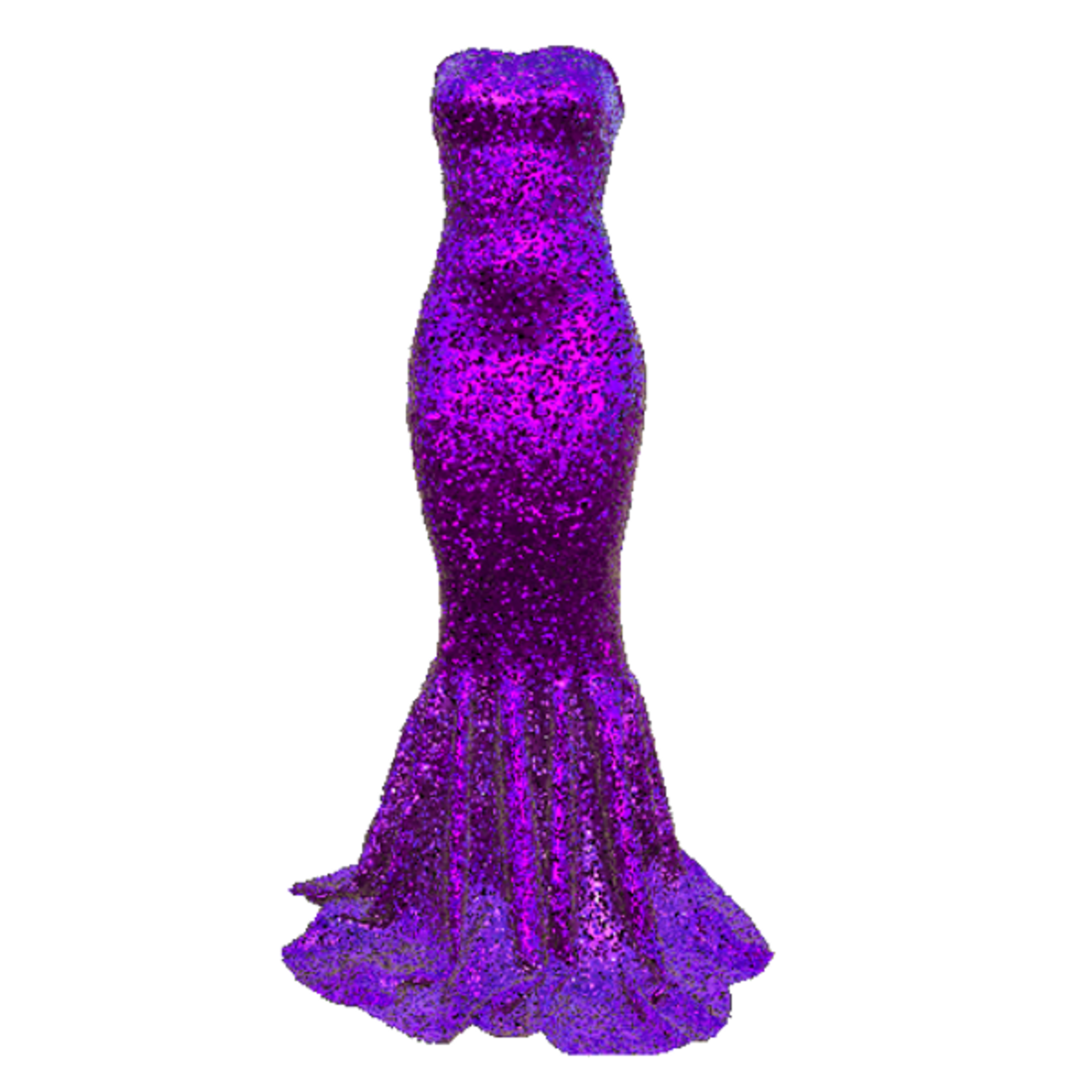 Mermaid Dress AV2 purple