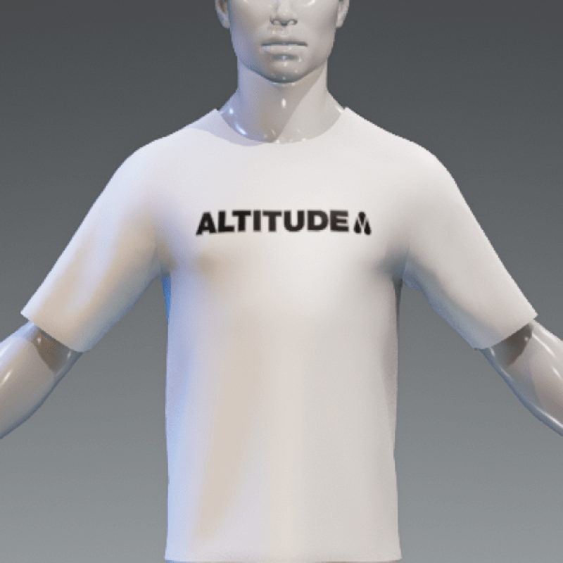 Unisex Altitude T-Shirt (White)