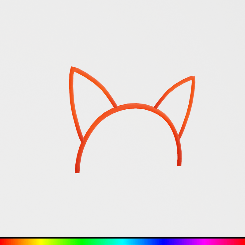 Glow in the Dark headband - Cat