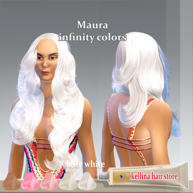 Maura -white base-infinity collors