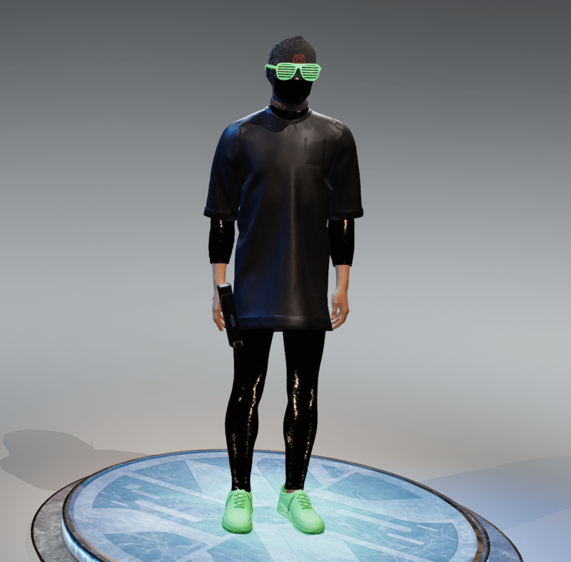 t-shirt long black plain