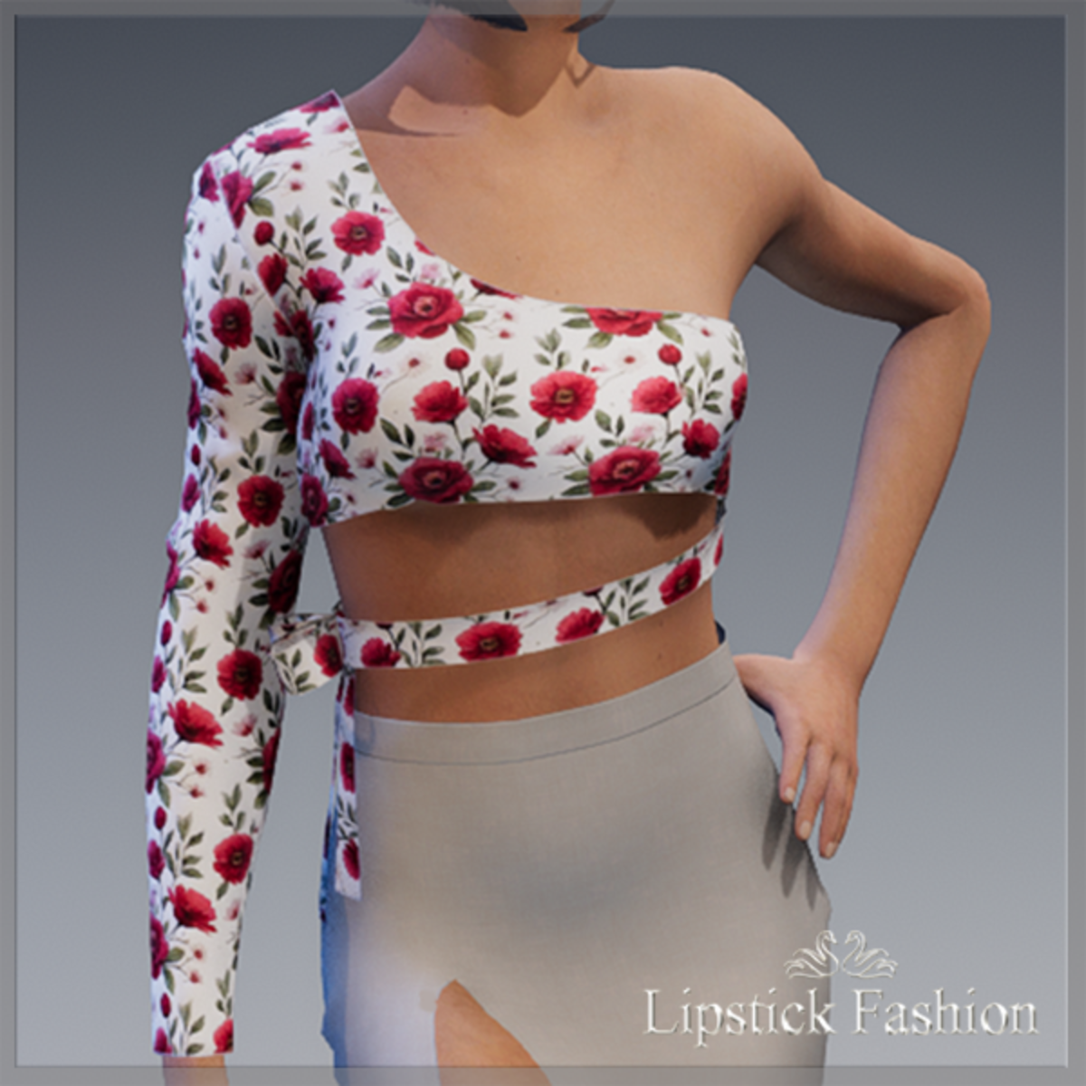 L.F. Lucette Top - Red Camélia