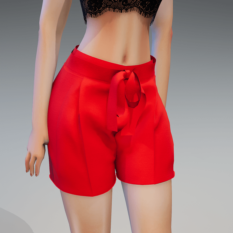 Summer Shorts Red