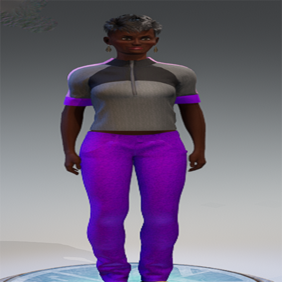 Jeans Slouchy Purple