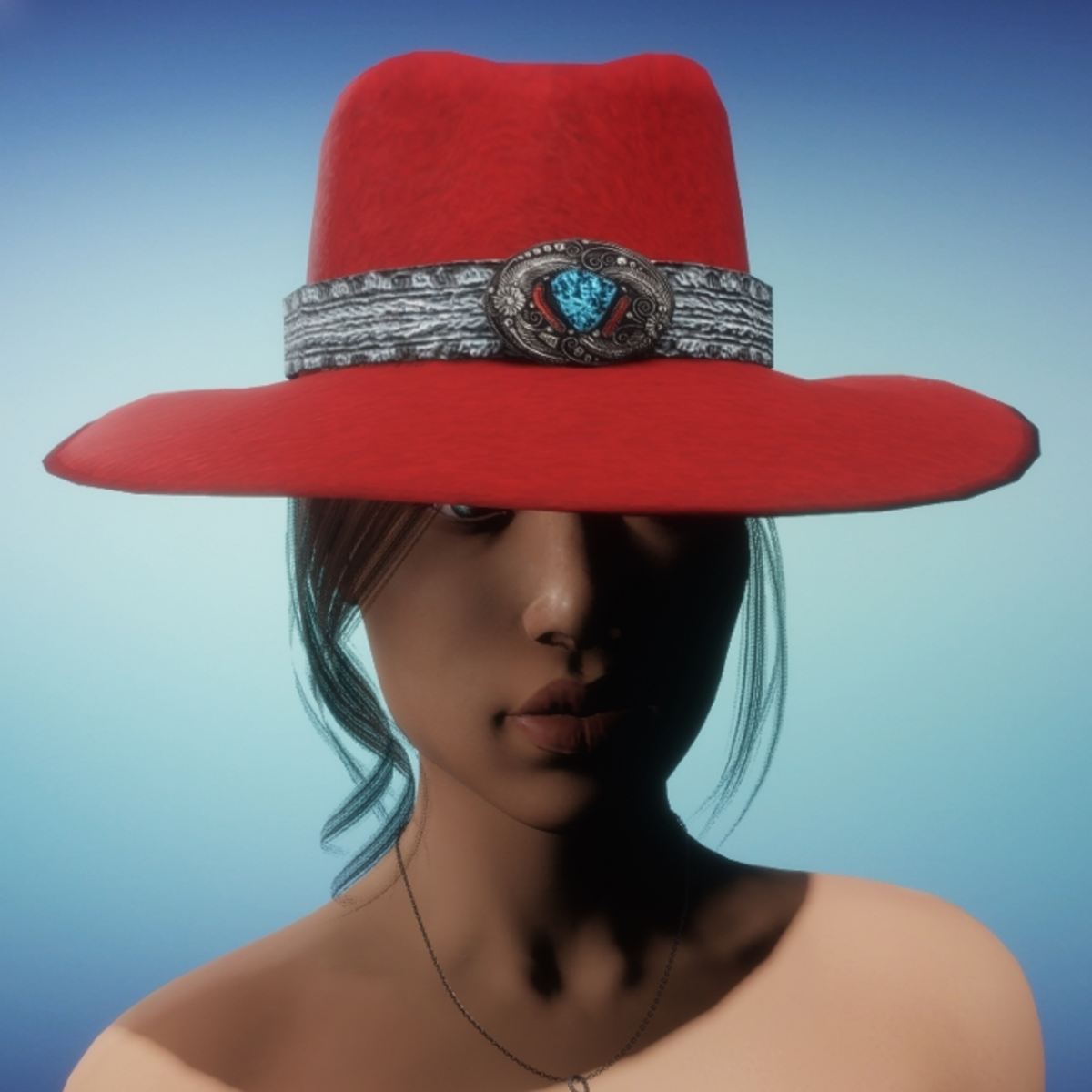 COWGIRL HAT - Red