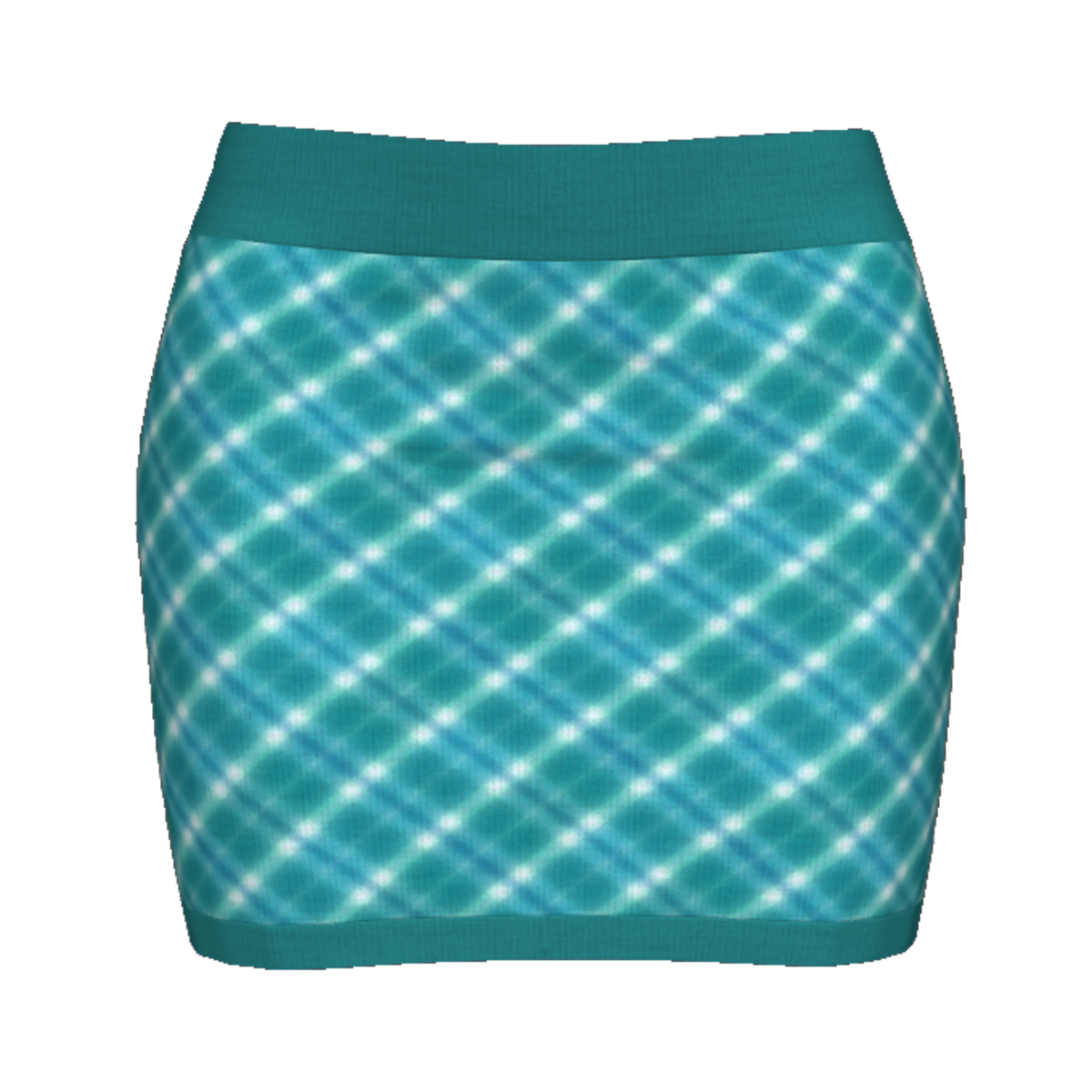 Woman Simple Skirt - Plaid