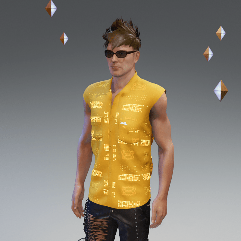 MIKAL SHIRT YELLOW EMISSIVE