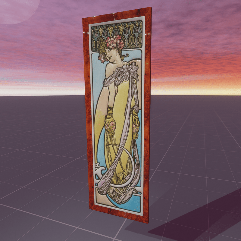 La Blonde Alphonse Mucha