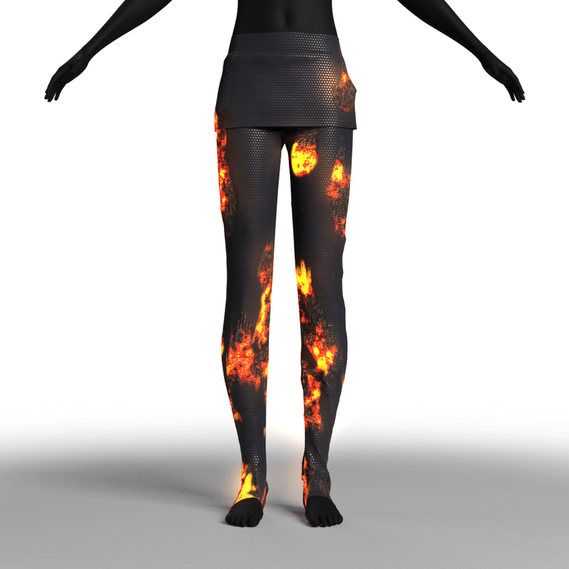 Female Pants / Leggings - 01 - Skin 05
