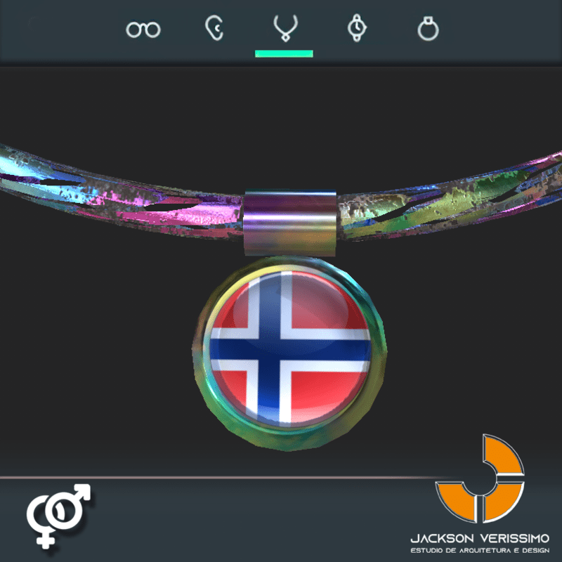 Global Necklace- Norway