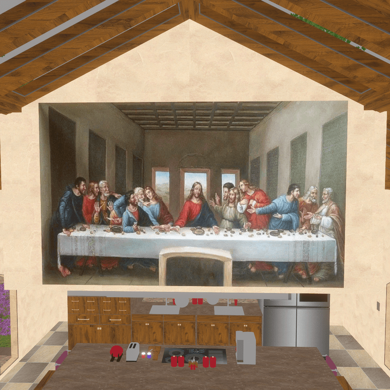 Art - The Last Supper 1498 Leonardo Da Vinci