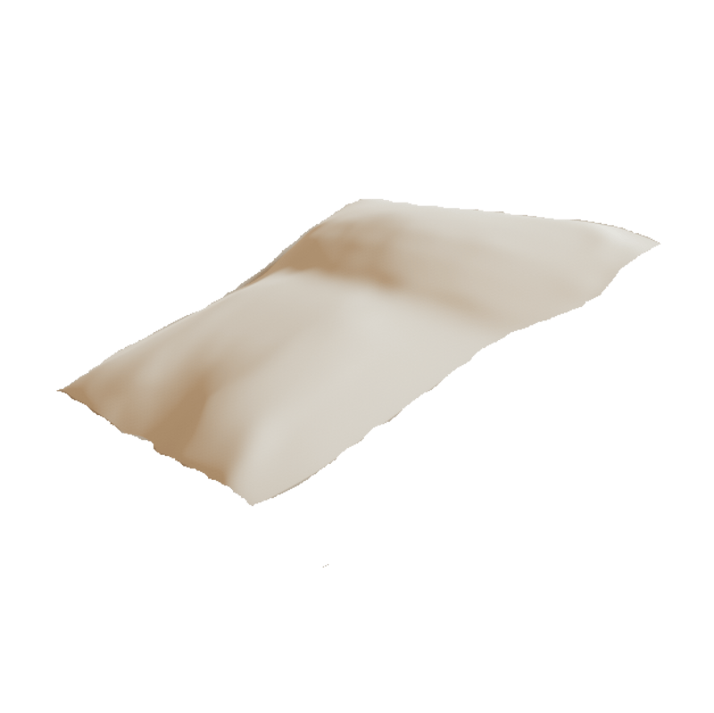 Bedding White Sculpted