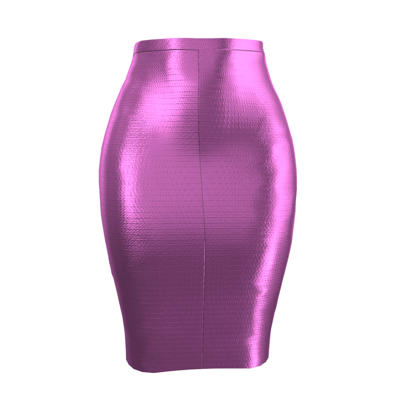 Skirt Pink Metallic