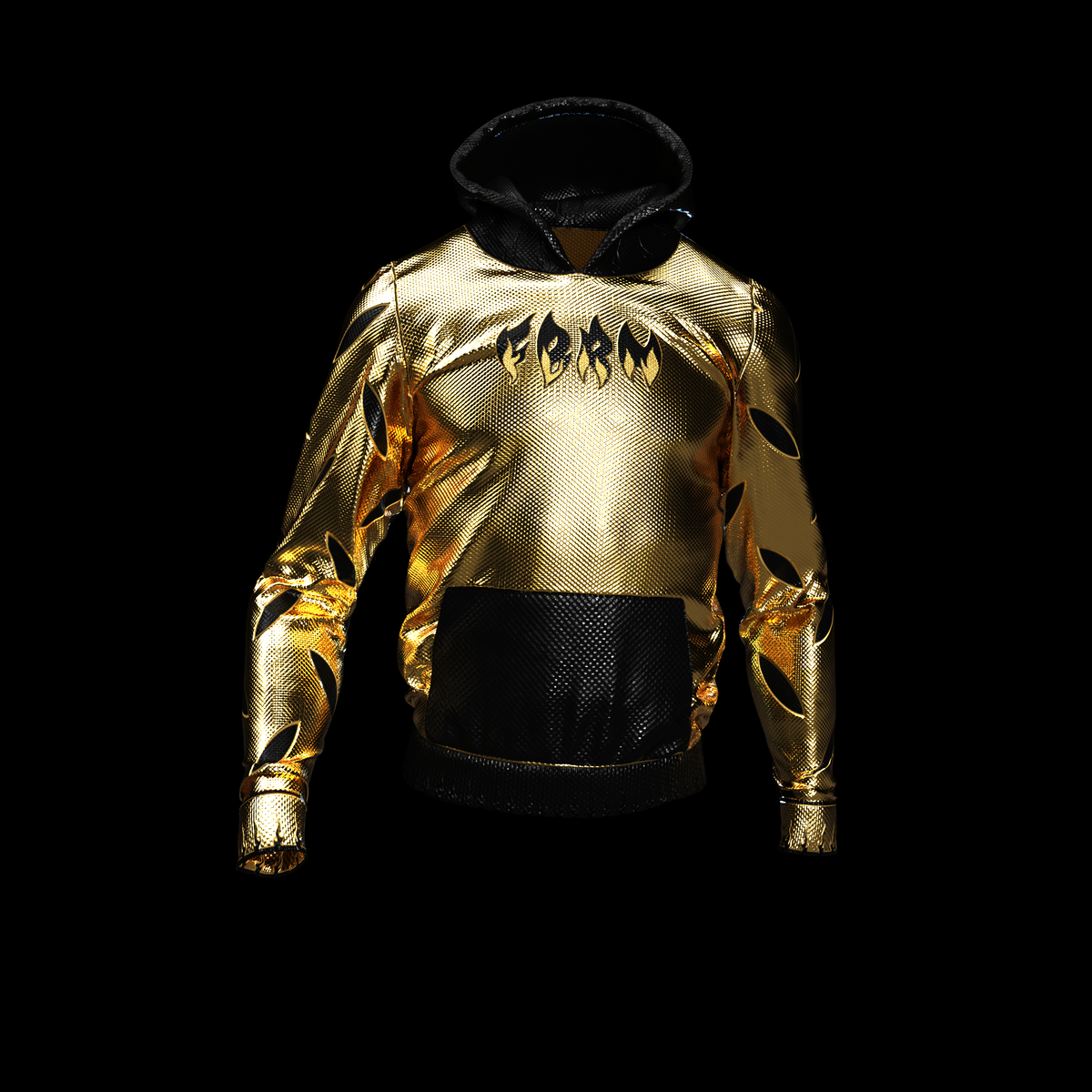 Hoodie FBRN goldy