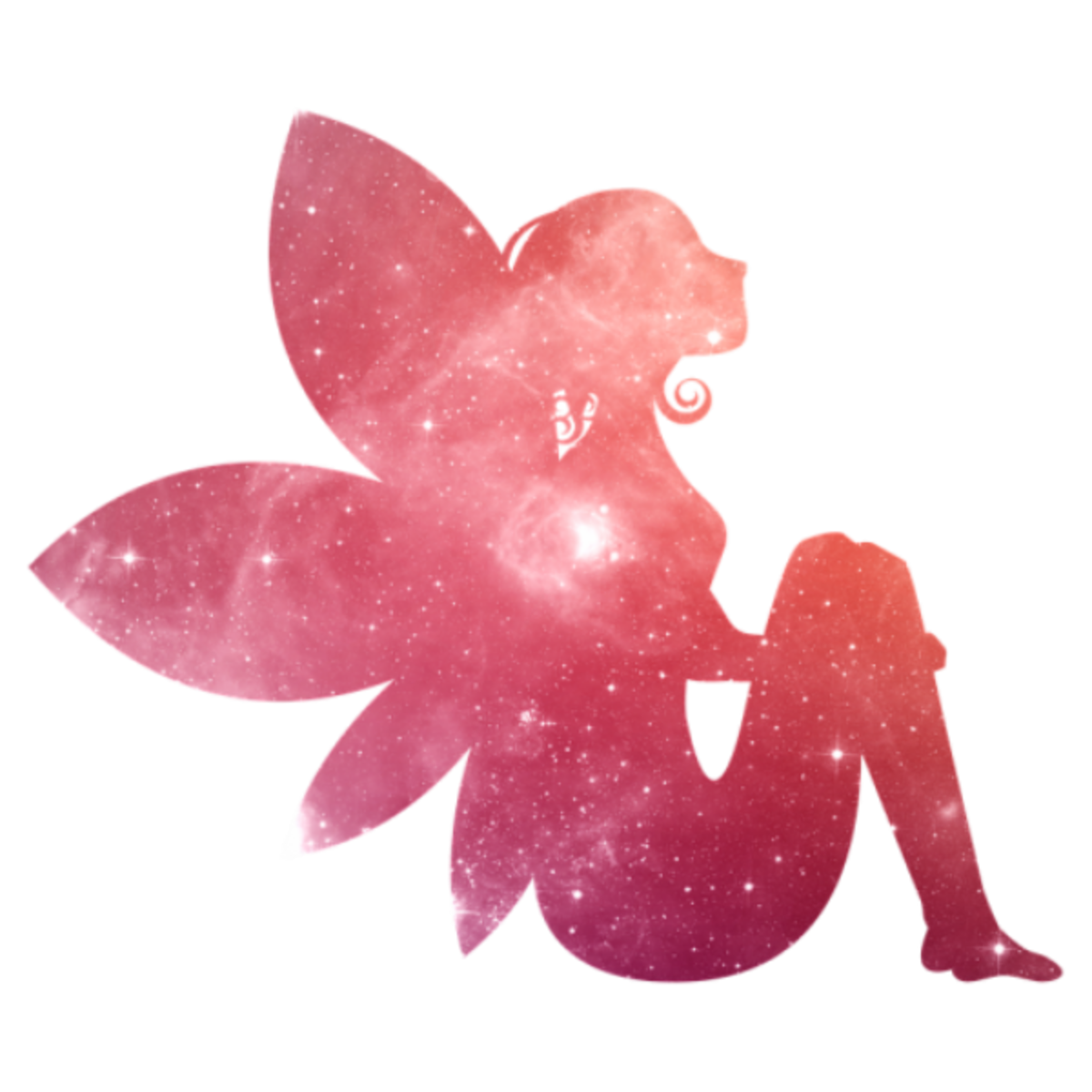Pink Fairy Wall Decal