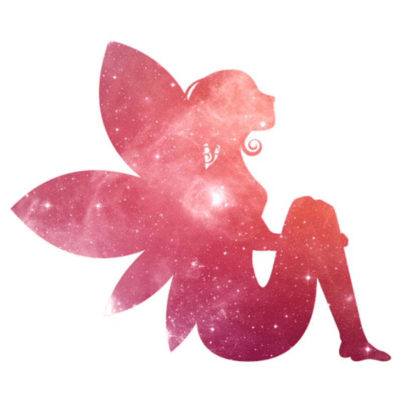 Pink Fairy Wall Decal
