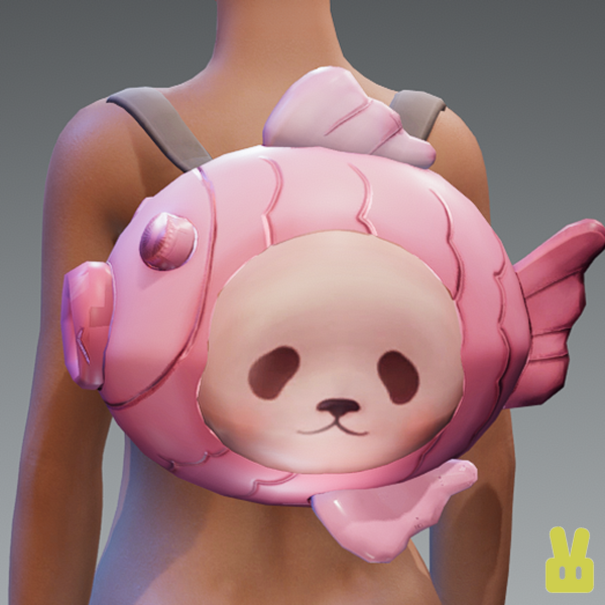 taiyaki backpack - pink