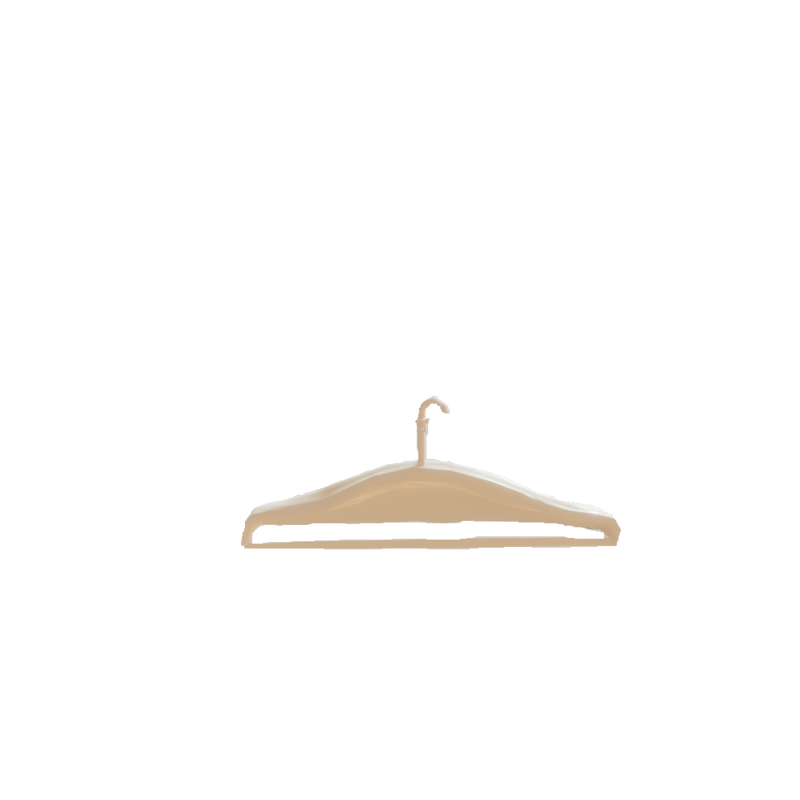 White Cloth Hanger