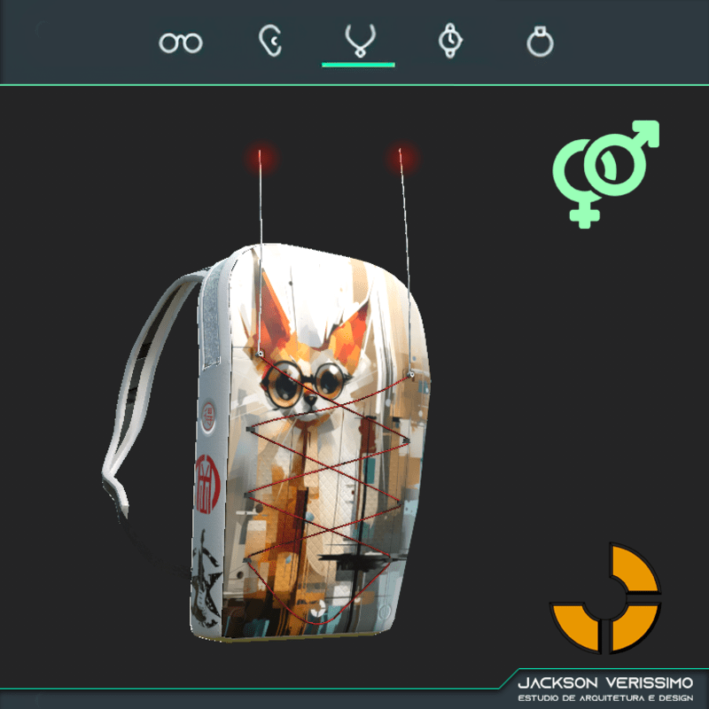 BackPack Minimal Dog