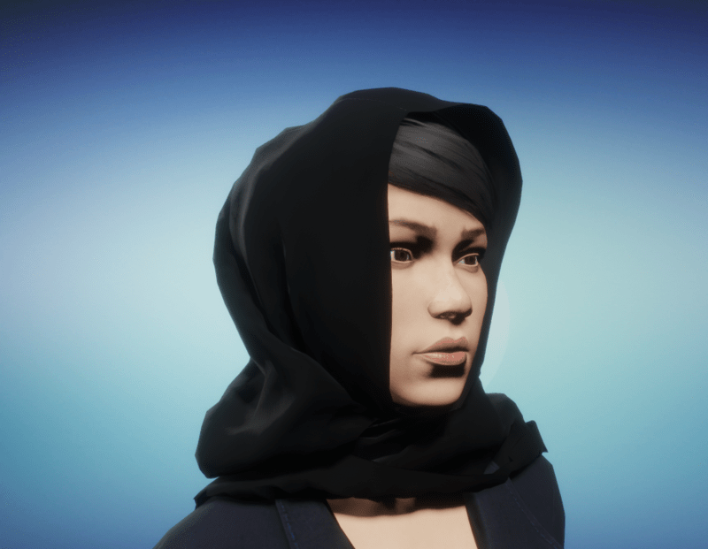 Basic Black Hijab