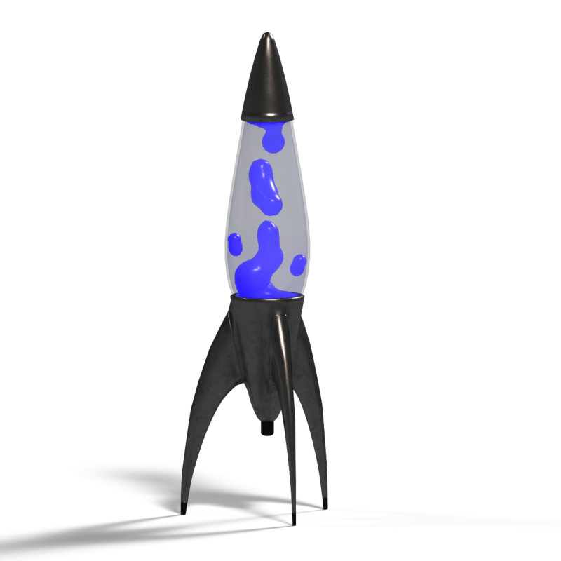 Lava Lamp Blue