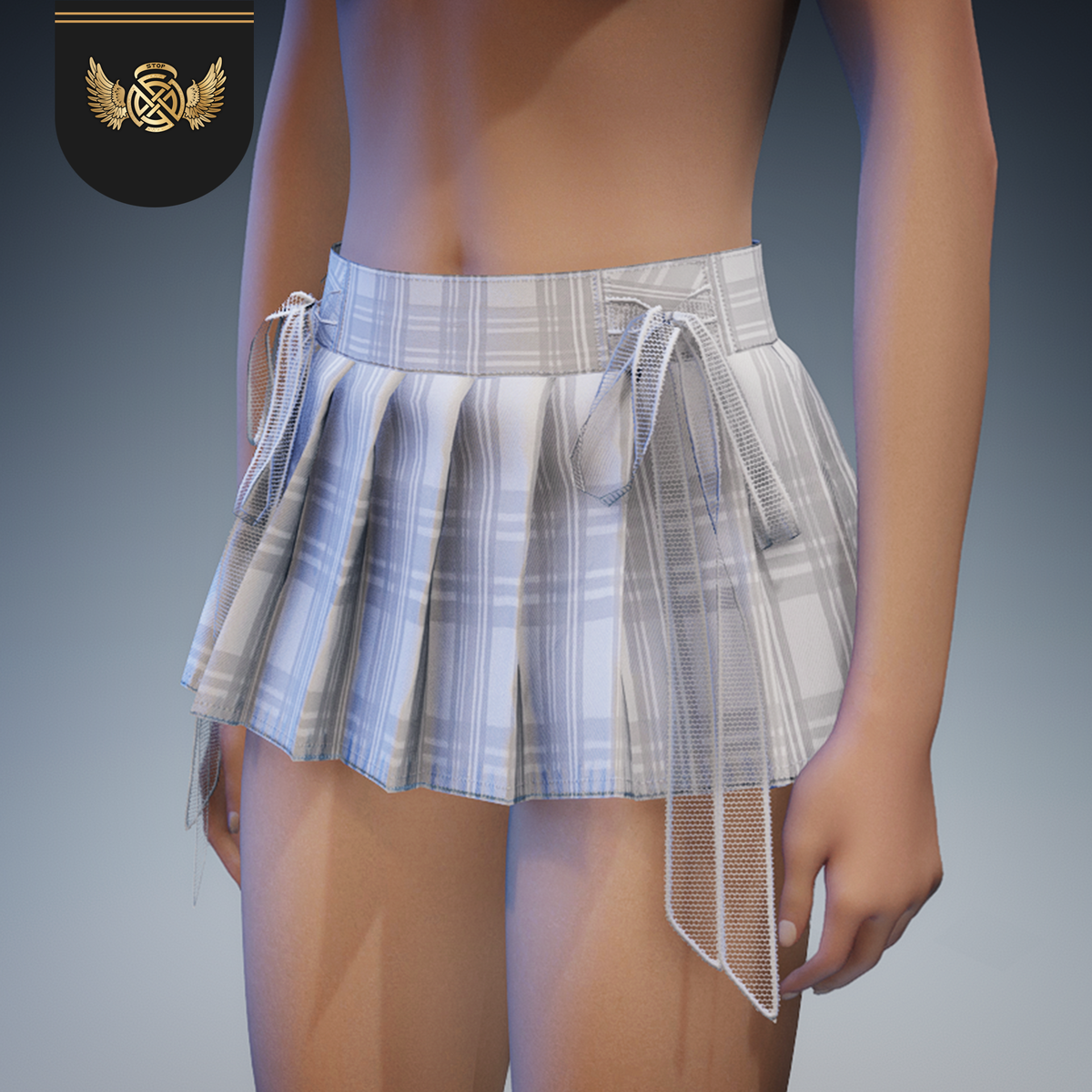 Miniskirt-White